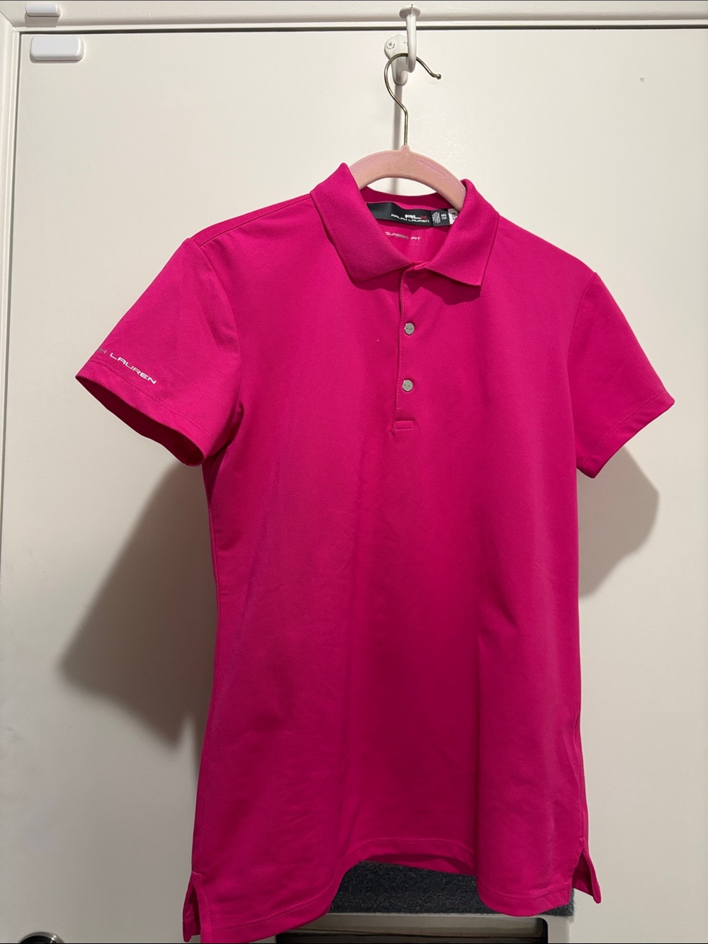 RALPH LAUREN RLX PINK SPORT SHIRT